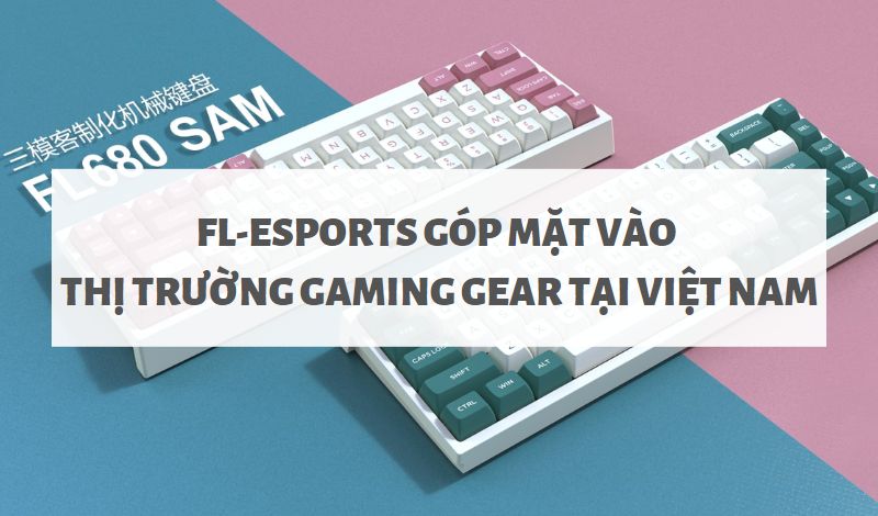 FL-Esports góp mặt vào thị trường gaming gear tại Việt Nam