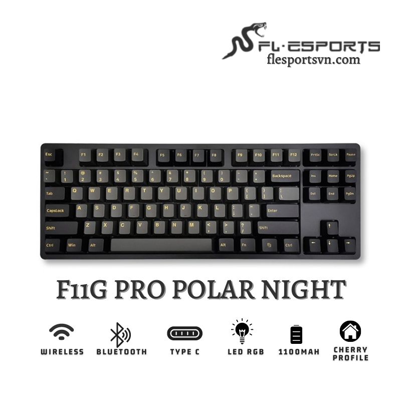Bàn phím cơ FL-Esports F11G Pro Polar Night 1