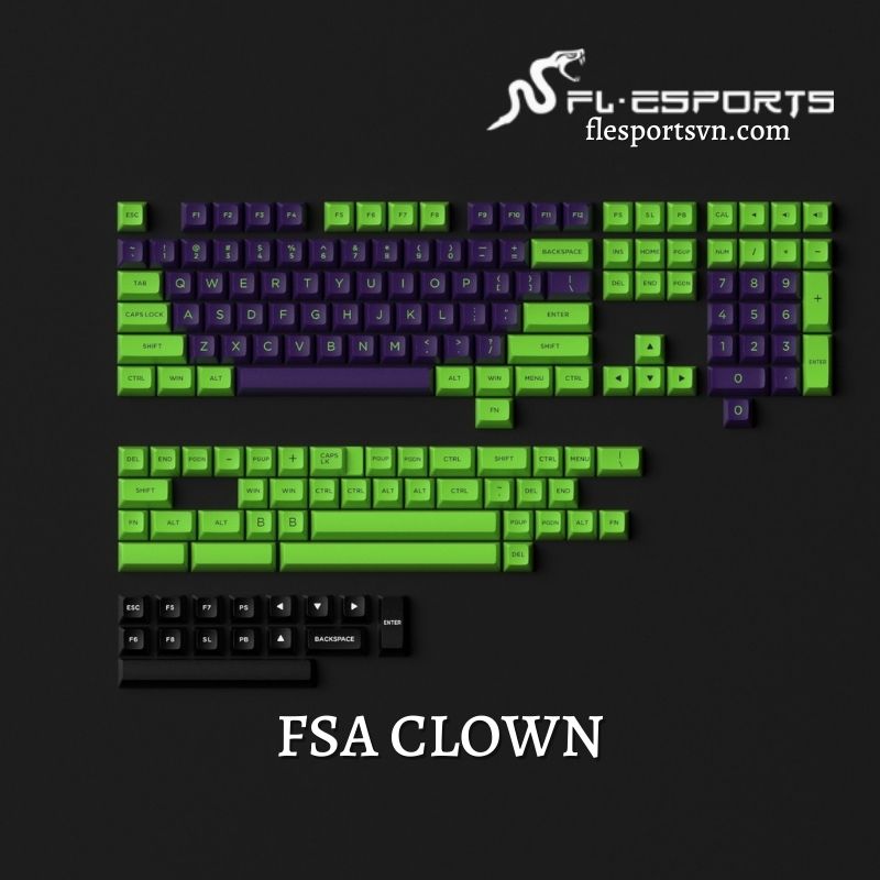 Keycap FL-Esports Clown FSA Profile 1