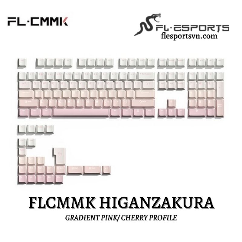 Keycap FL-Esports FLCMMK Higanzakura Cherry Profile 1