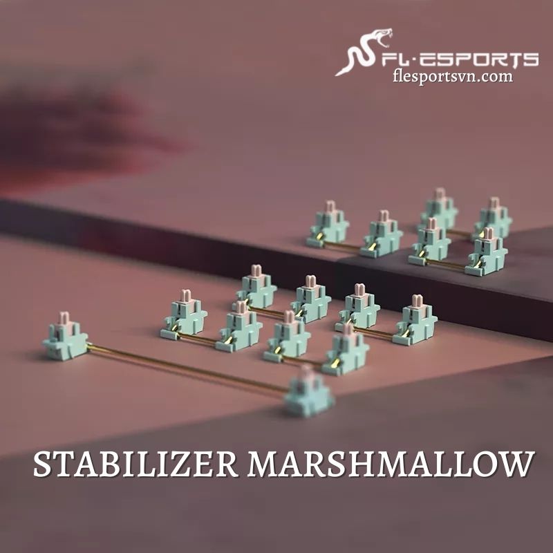 Bộ stabilizer FL-Esports Marshmallow Plate Mount 1