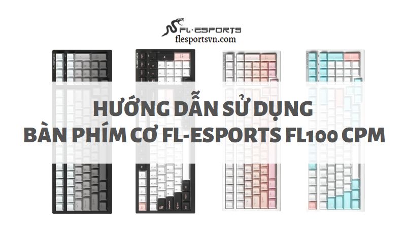 Hướng dẫn sử dụng bàn phím cơ FL-Esports FL100 CPM