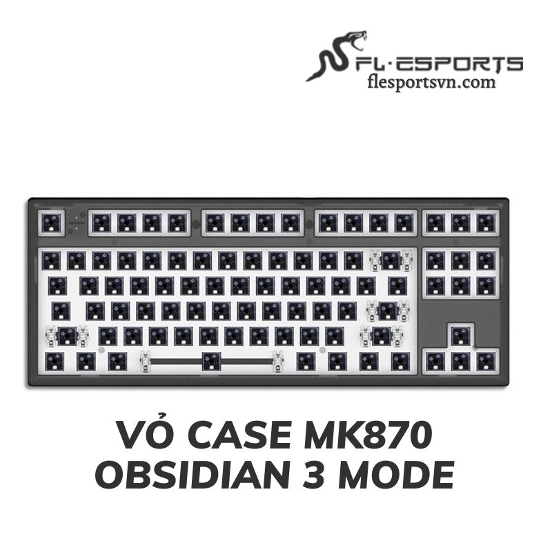 Vỏ case kit FL-Esports MK870 Obsidian 3 Mode 1